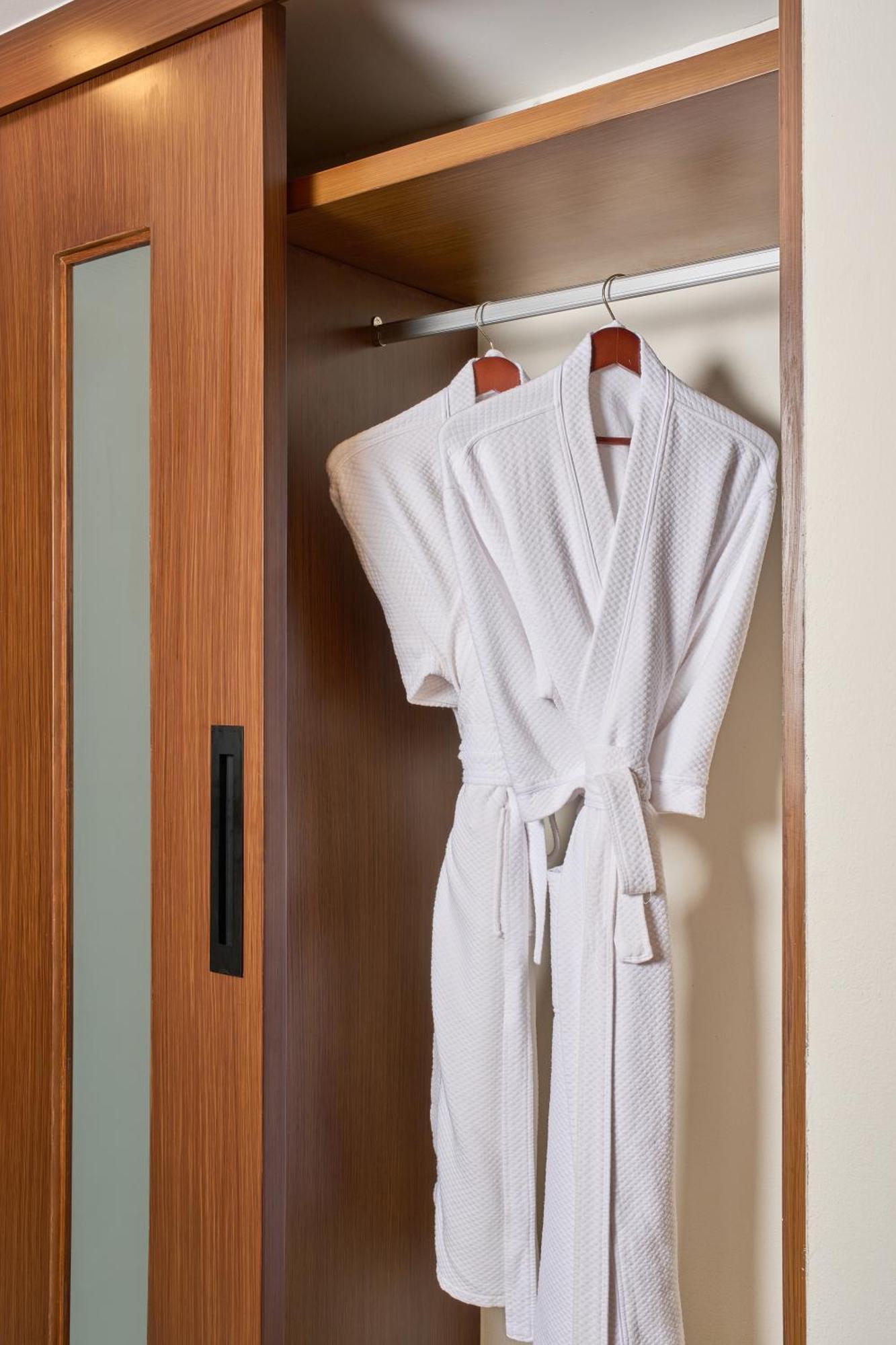 Double Room with Two Double Beds, Oceanfront View and Balcony